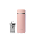 Théière isotherme inox - matt - pastel rose - 400ml