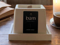 BAM - BOUGIE PARFUMÉE MUSC NEIGEUX - Collection SQUARE