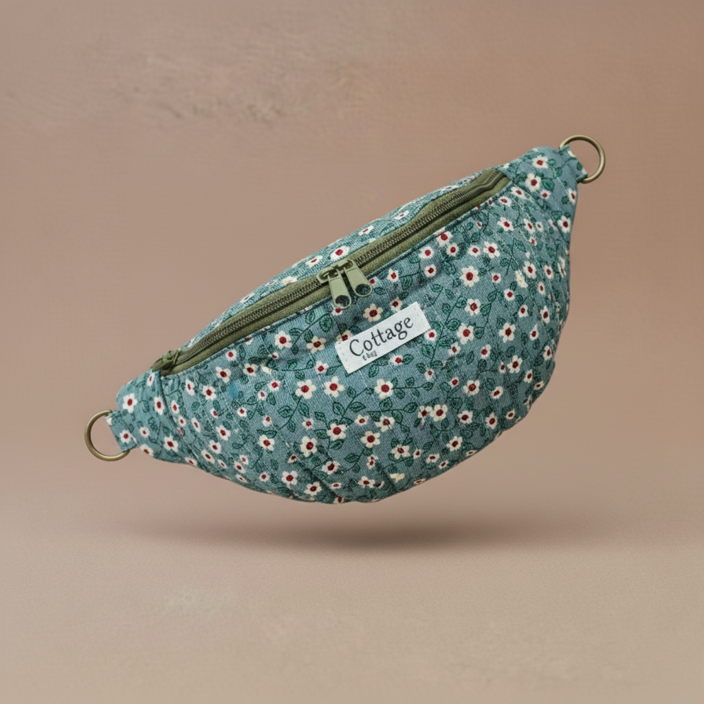 Banane  100 % coton   : Léopard simple 2 curseurs