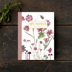 Rose florale - Carnet de notes - Fabriqué au Danemark