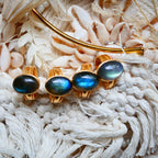 BAGUE MATHILDE LABRADORITE