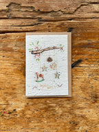 Carte à planter ensemencée " Déco de Noël "
