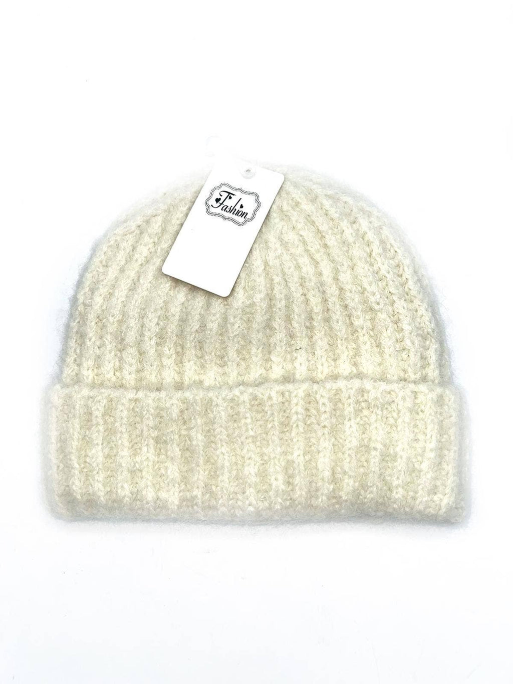 BX-31 Bonnet mixte avec doublure : Ecru