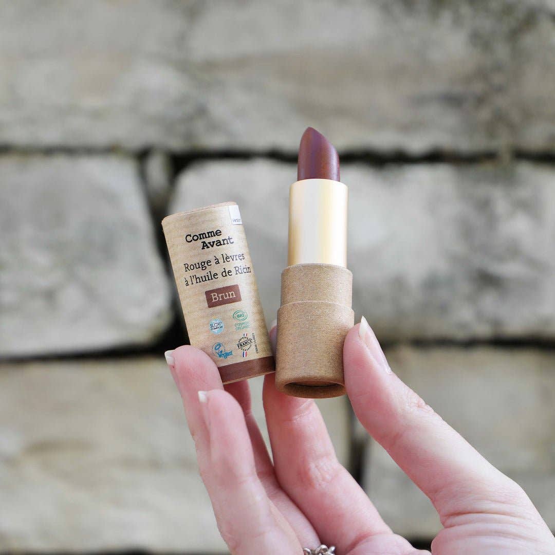 Rouge à lèvres à l’huile de ricin: Rouge à lèvres - Prune