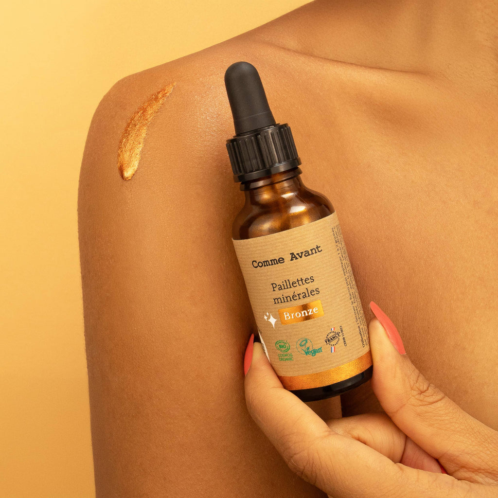 Paillettes minérales ✨: Champagne