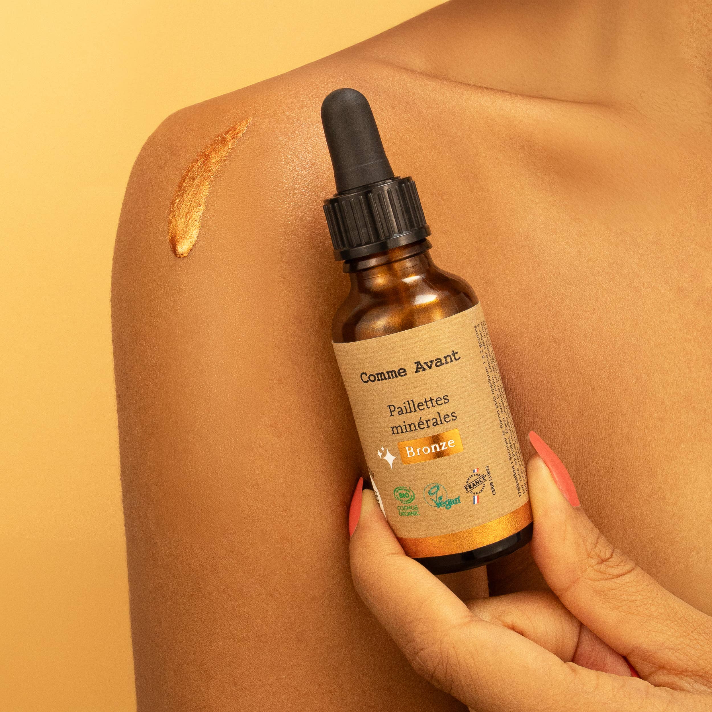 Paillettes minérales ✨: Bronze