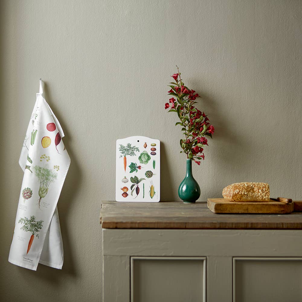 Torchon 100% coton biologique Kitchengarden - Fabriqué en Europe