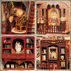 Library of Wisdom - Book Nook CUTEBEE