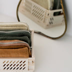 Porte monnaie éponge: Beige