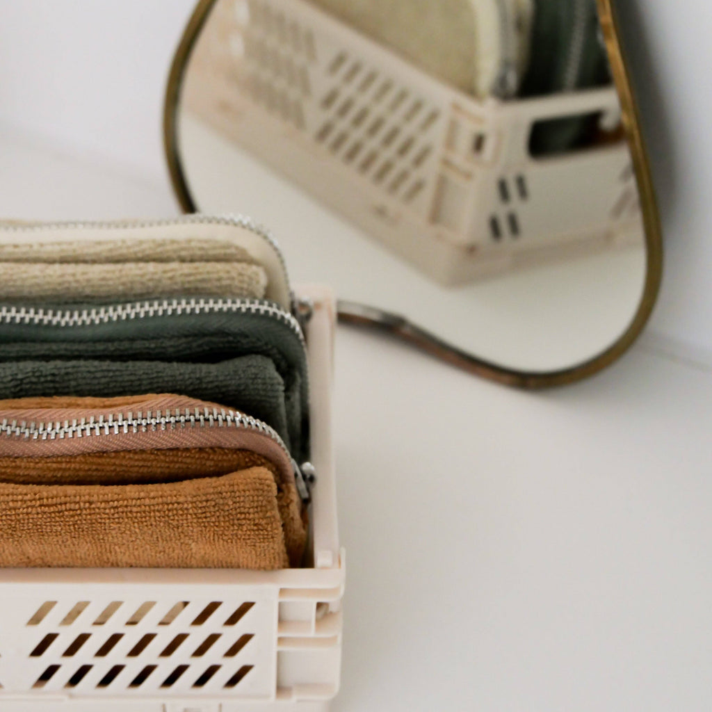 Porte monnaie éponge: Camel