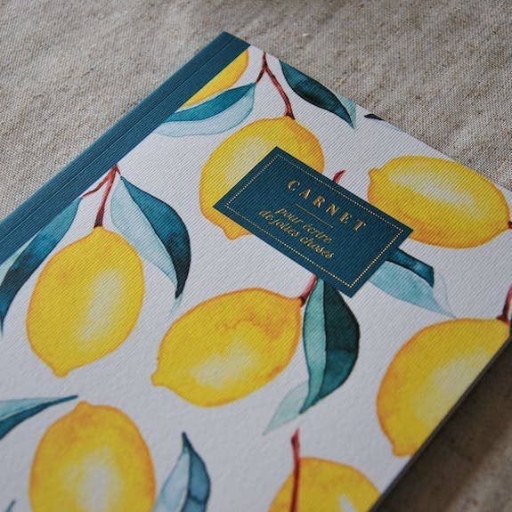 Papeterie Carnet A5 - Les Citrons 🍋