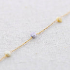 Collier Ras-du-Cou Acier Perles Multicolores: Multicolore
