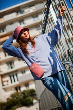 Housse téléphone Bill: Denim bleu