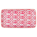 ENSEMBLE RÉACTIF 3 PLATEAUX RECTANGULAIRES ROUGE/ BLEU/GRIS