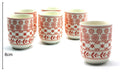 Tasses en céramique 8x6,5 cm #07