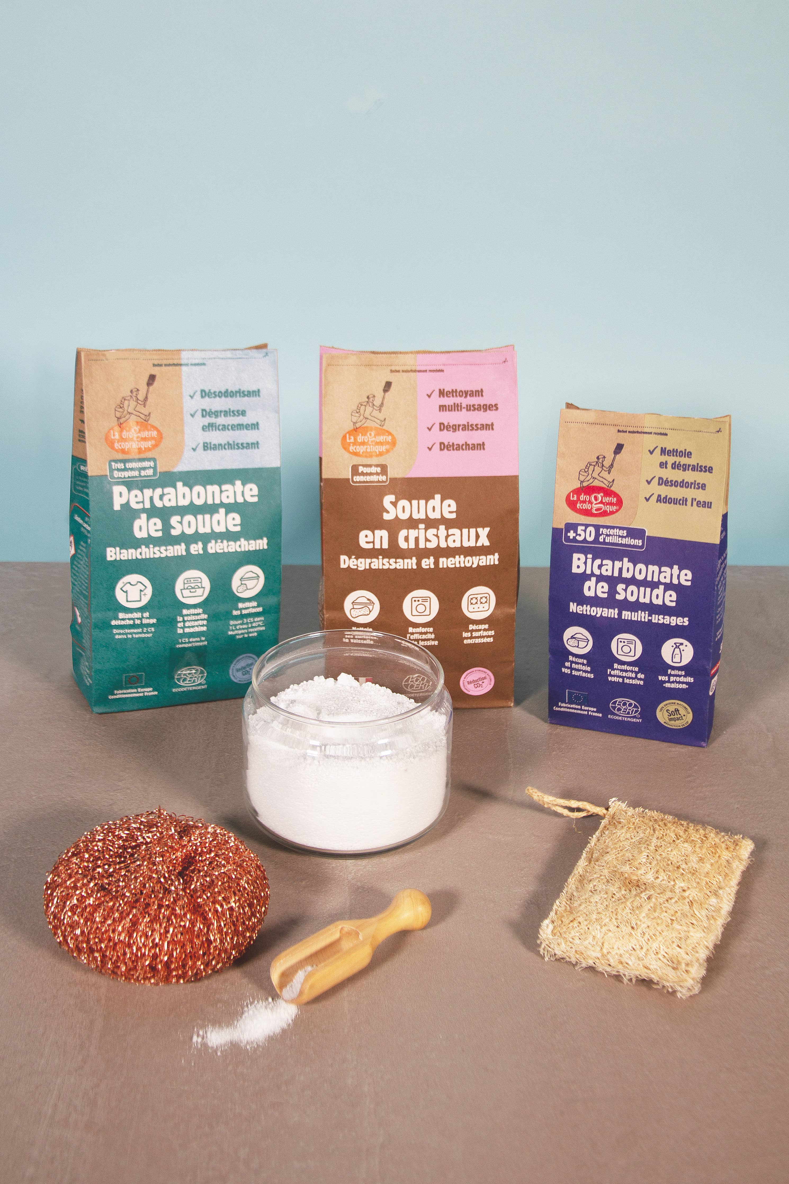 Percarbonate De Soude 1kg Blanchissant Écologique - La Droguerie