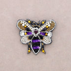 Broche à sequins Abejita: Or