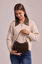 Sac JOËLLE SUEDE - 4187: Noir