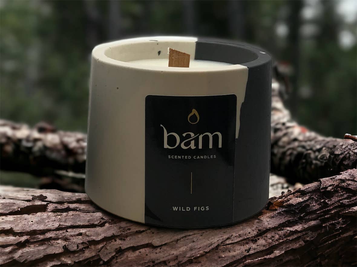 BAM - FIGUES SAUVAGES bougie parfumée - Collection CONE