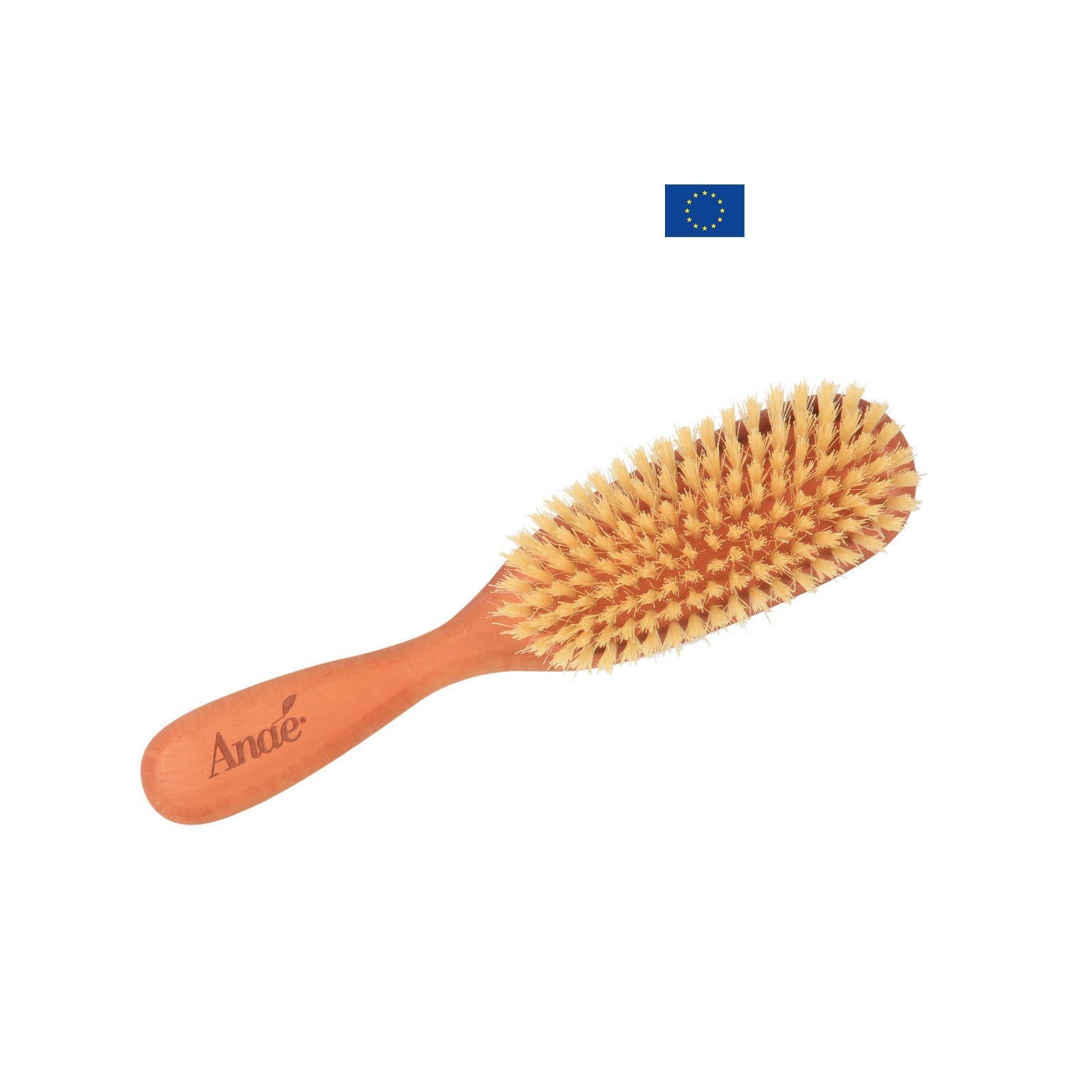 Brosse Cheveux Oblongue - Bois Poirier Et Soies Naturelles - Anaé