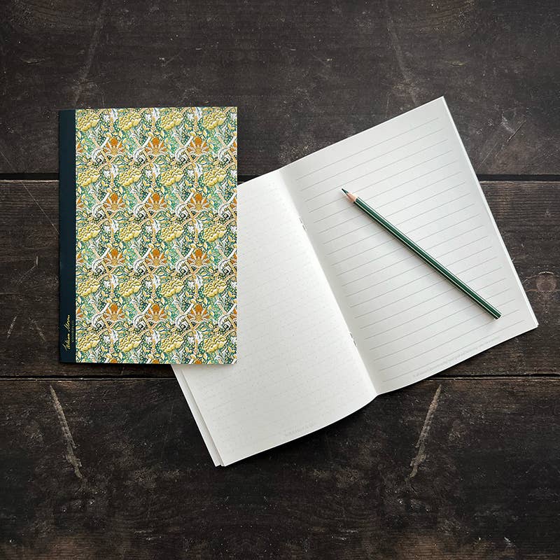 Carnet Windrush Pattern Green WM - Fabriqué au Danemark