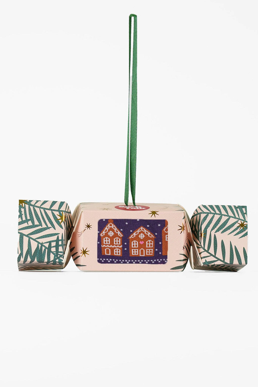 Coffret cadeau chaussettes en bambou pour femmes Cracker de Noël Pain d'épice: ROYAUME-UNI 3-7 | UE 36-40 | ÉTATS-UNIS 5-9