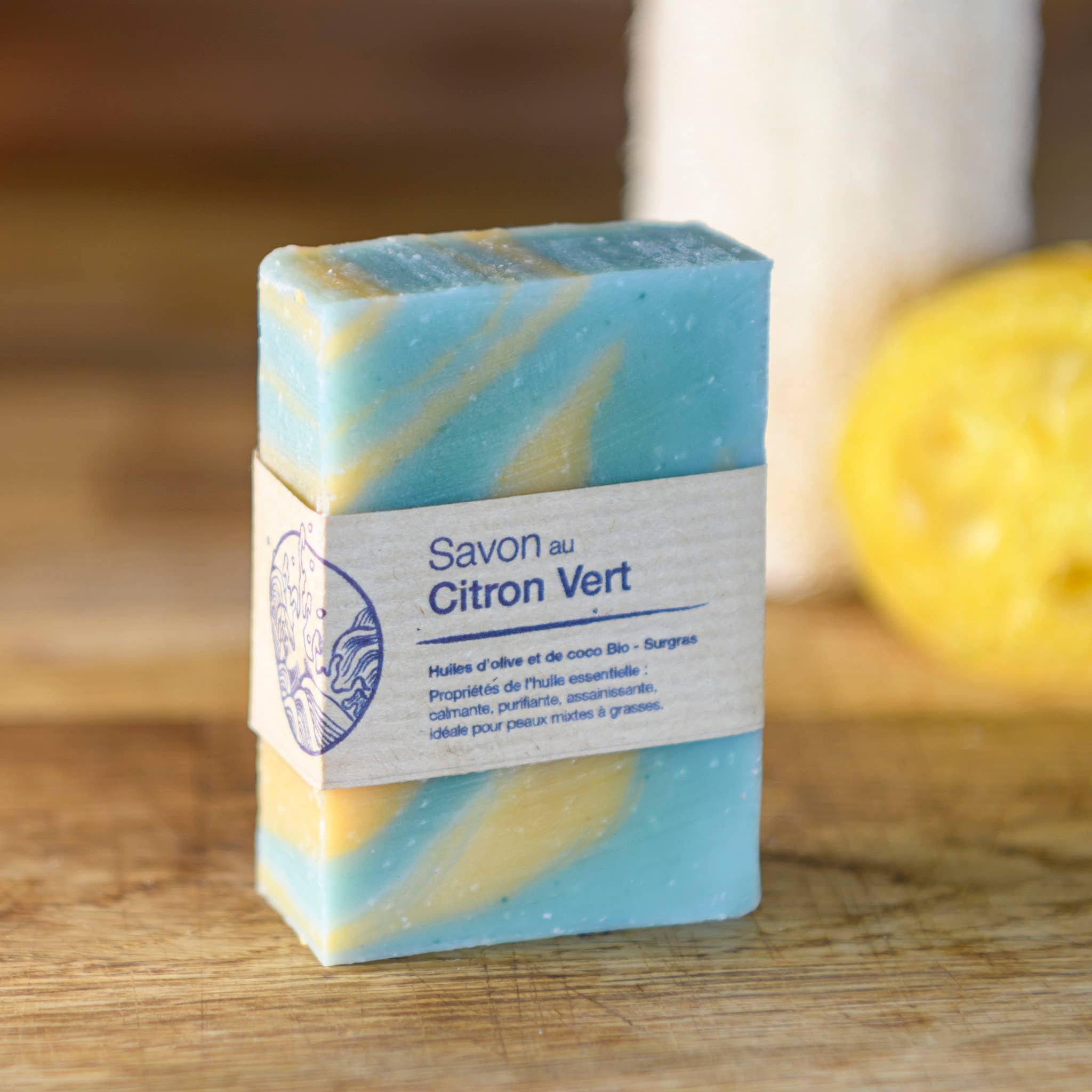 Savon Citron vert: 100g
