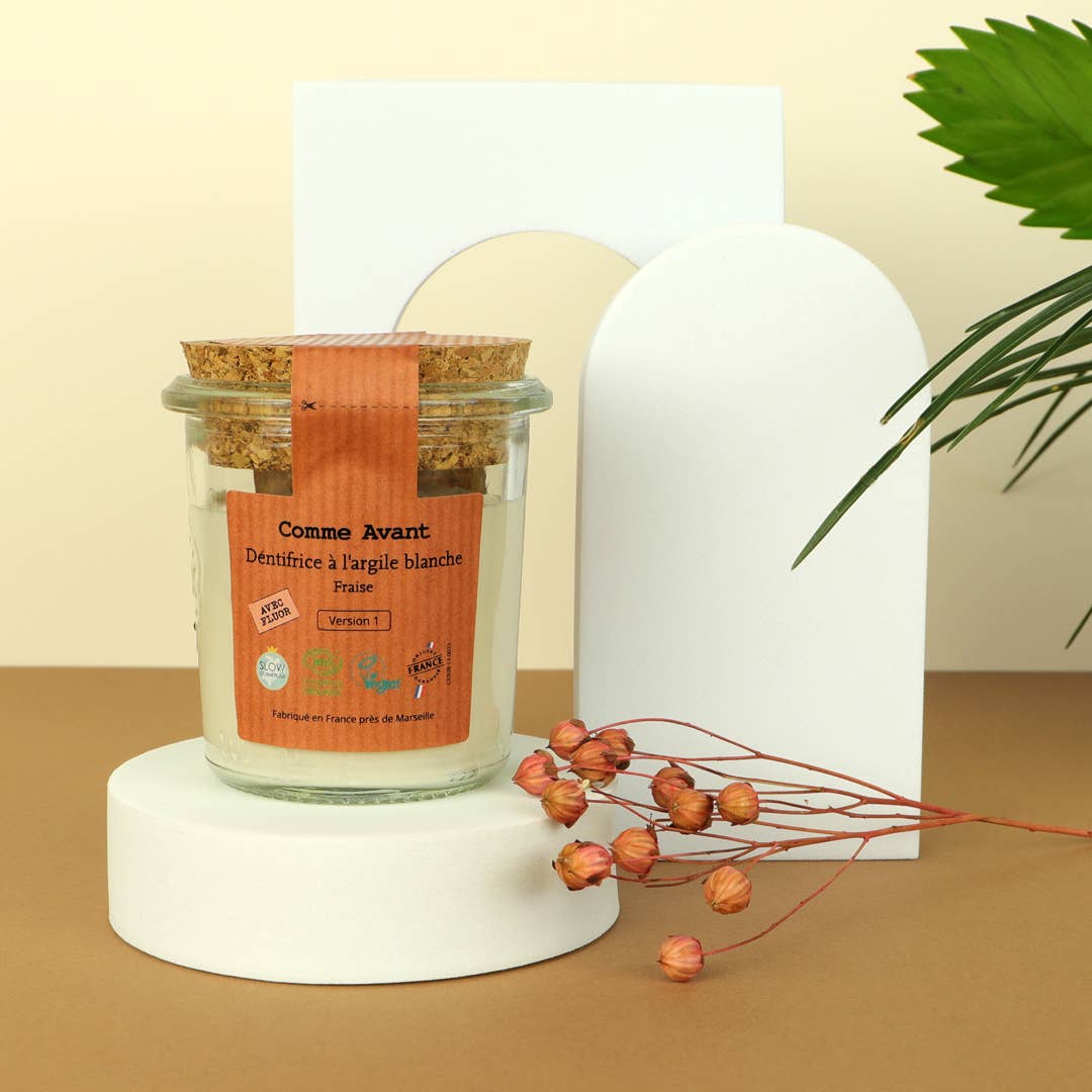 Dentifrice bio enfants parfum fraise (avec fluor)