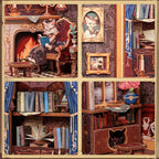 Count Cat's Study - Book Nook