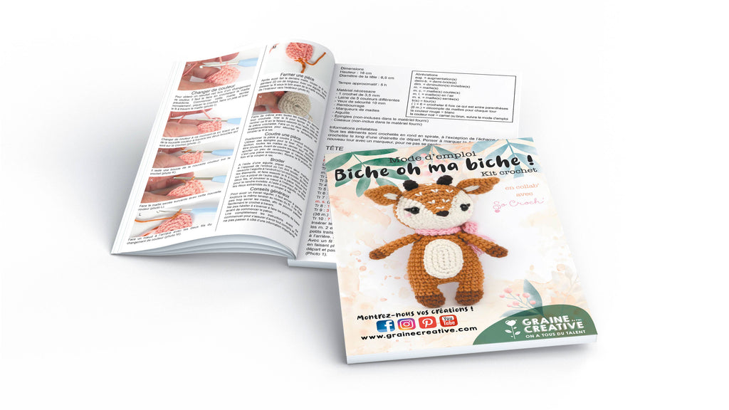 KIT CROCHET BICHE 170 mm