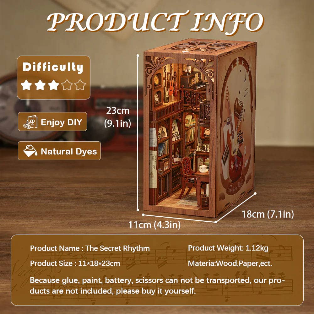 The Secret Rythm - Book Nook CUTEBEE