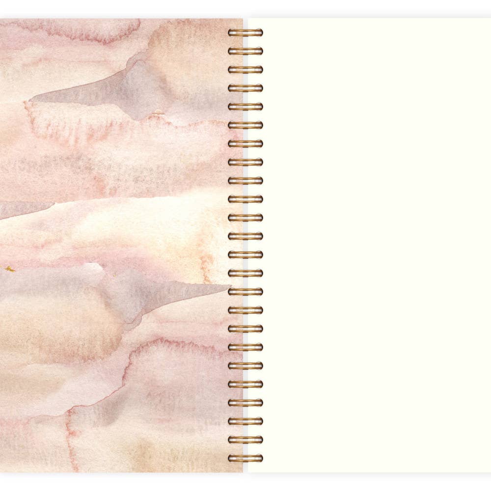 Bloc-notes A5 aquarelles: Uni (vide)