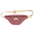 Sac banane matelassé Olivia - 9 coloris: Blush
