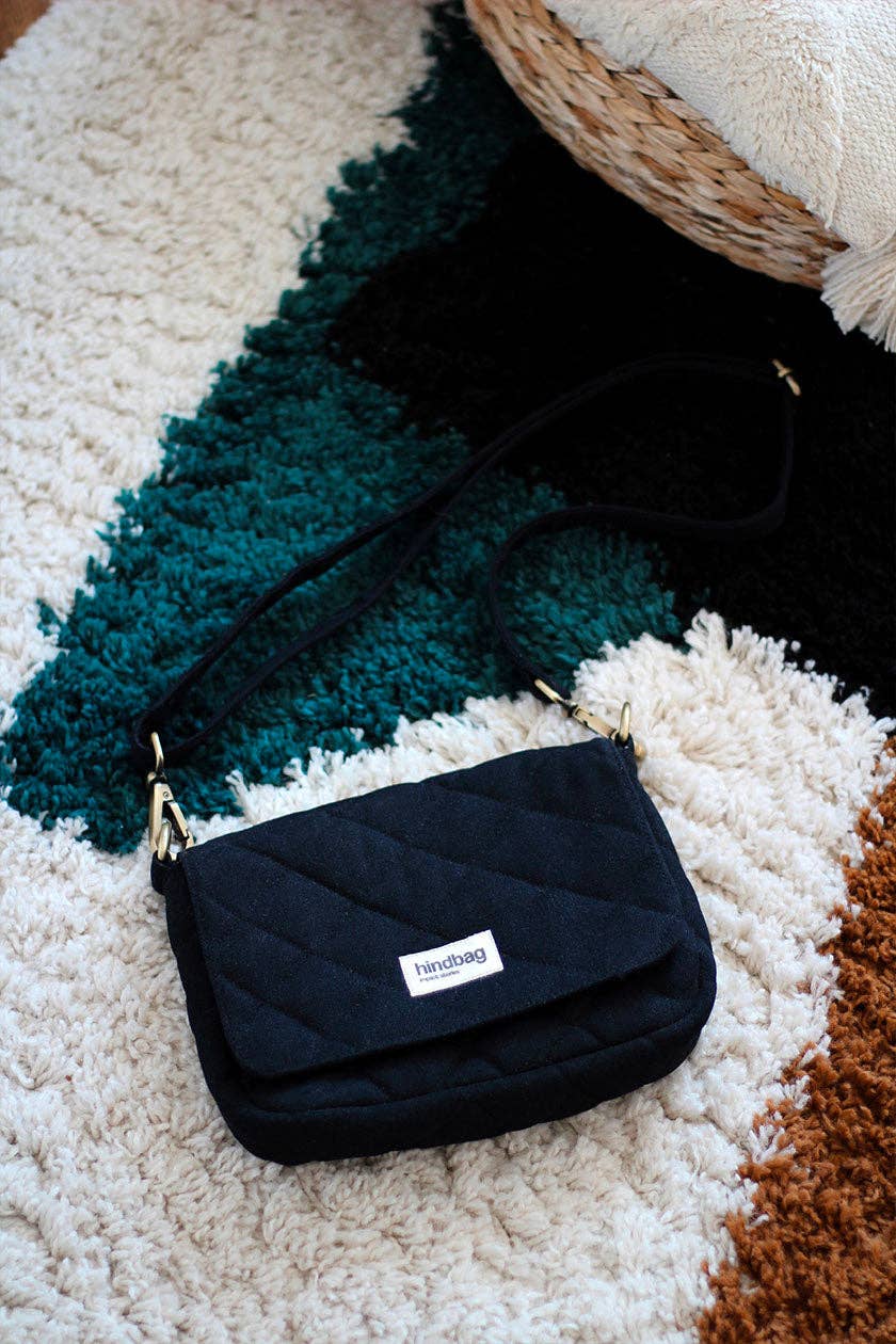 Sac matelassé Margault Marine