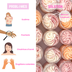 Beurre corporel fouetté/Chantilly de karité 50ml: Strawberry shake