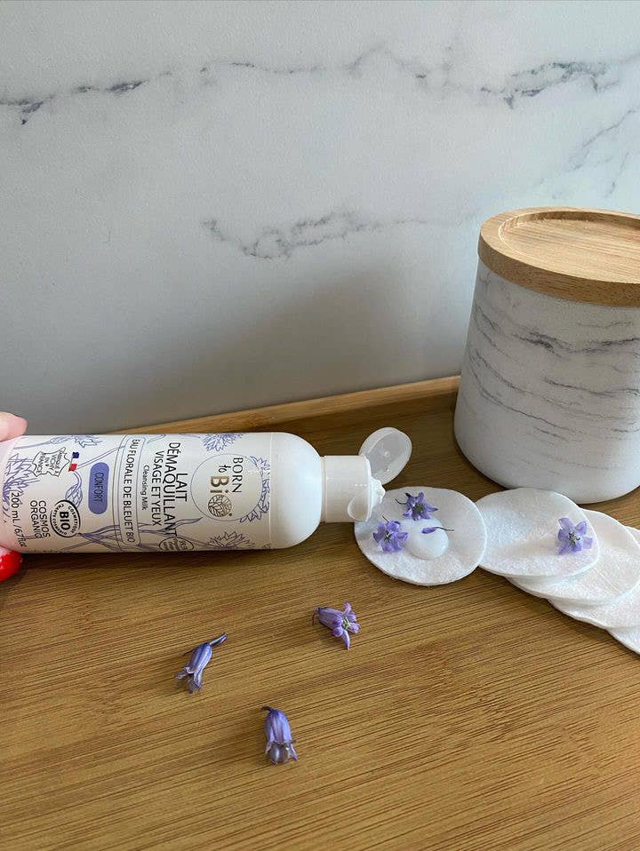 Lait démaquillant Bleuet Guimauve Bio Cosmos Organic