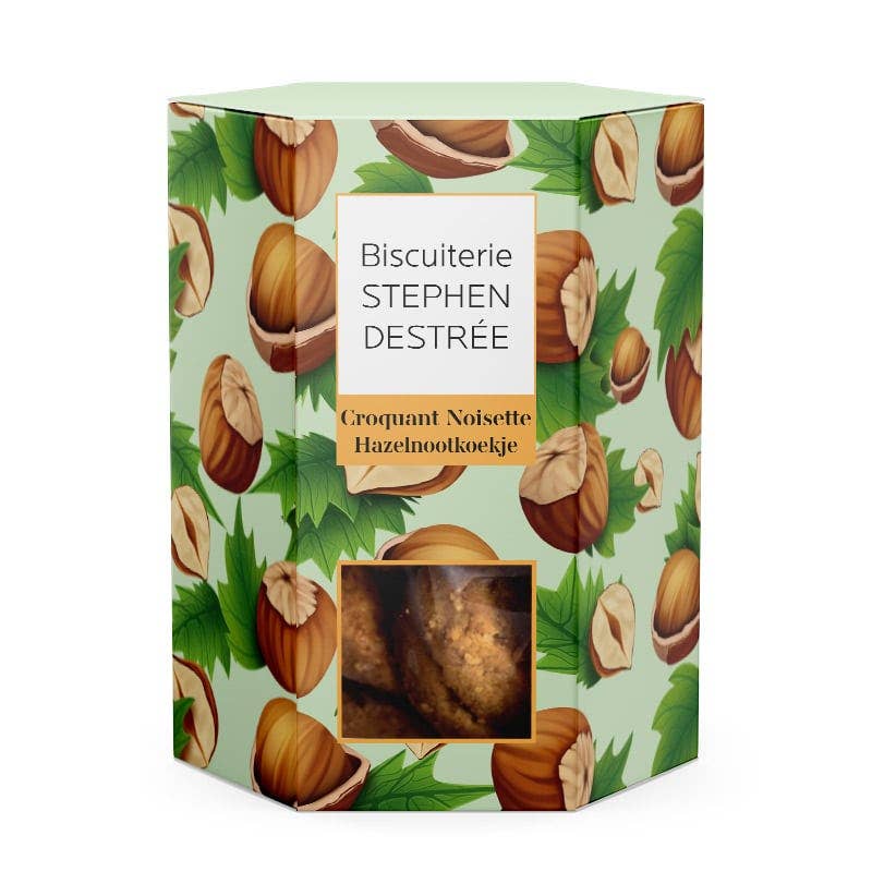 Boite de Biscuit Croquant Noisette - 100g