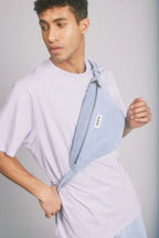 Sac banane Sasha: Denim bleu