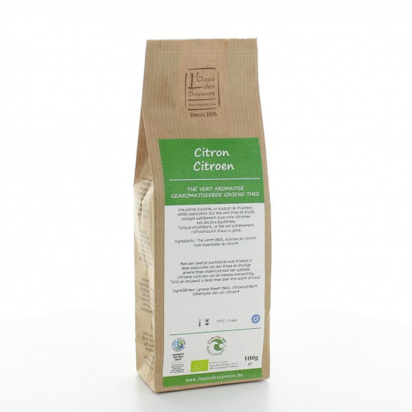 Thé vert Citron /100g