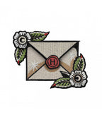 Ensemble de patchs à lettres acceptés à Poudlard par La Barbuda