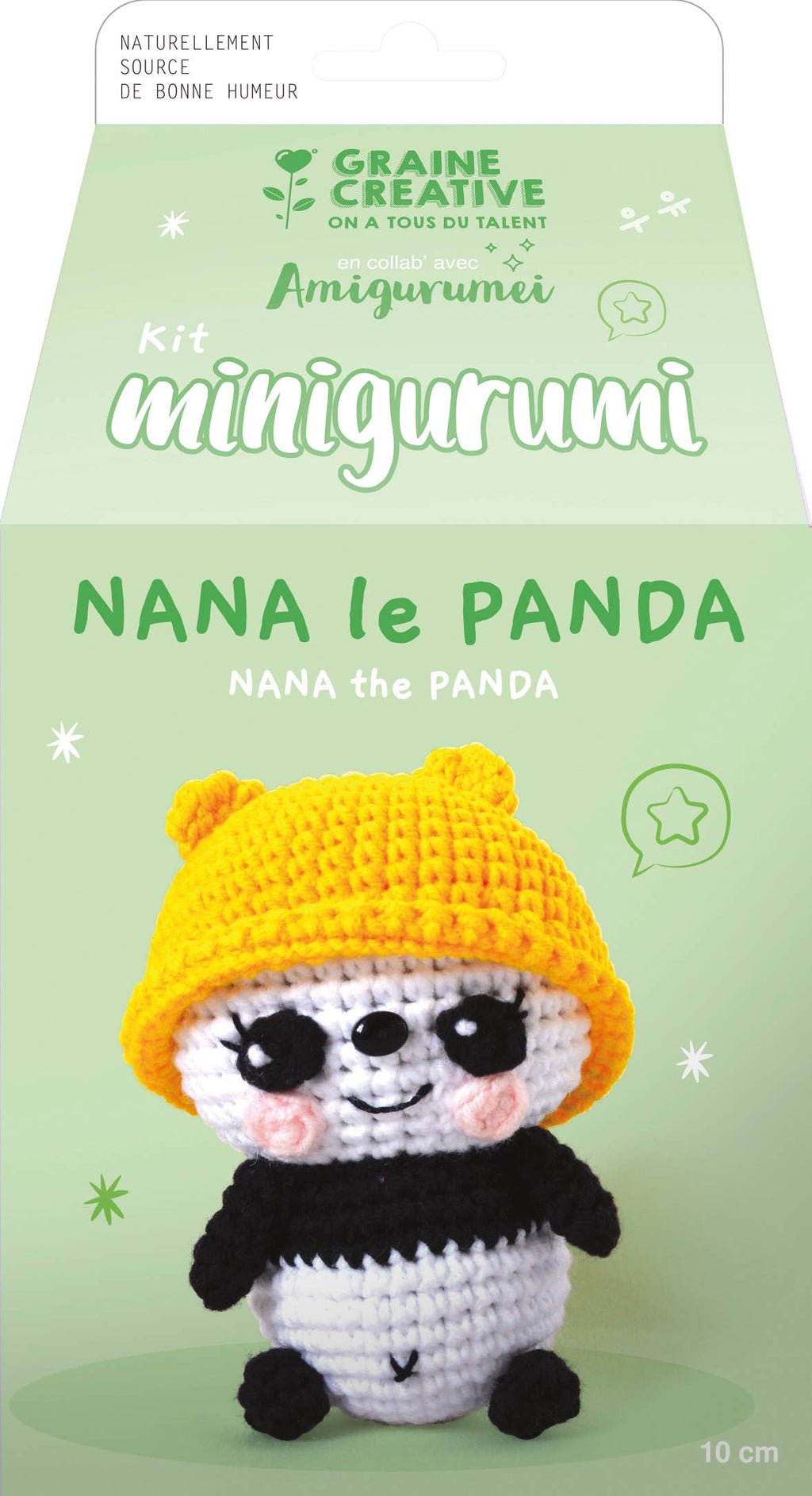 KIT MINIGURUMI PANDA