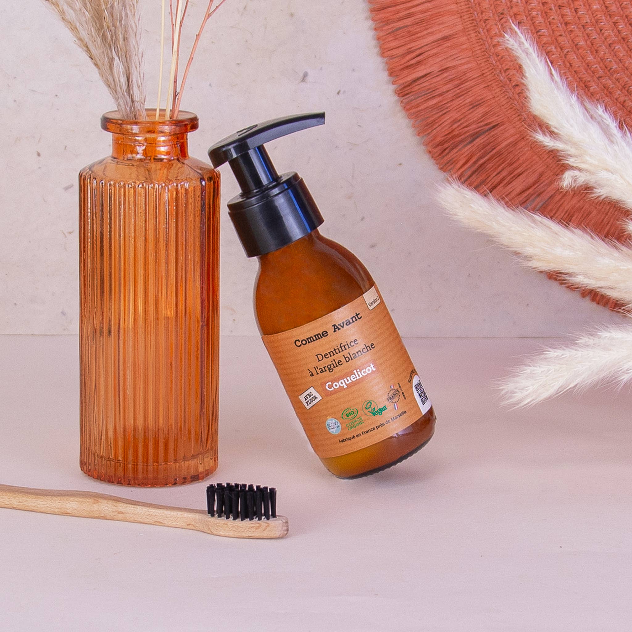 Dentifrice en pâte au coquelicot: 1 dentifrice - 90ml