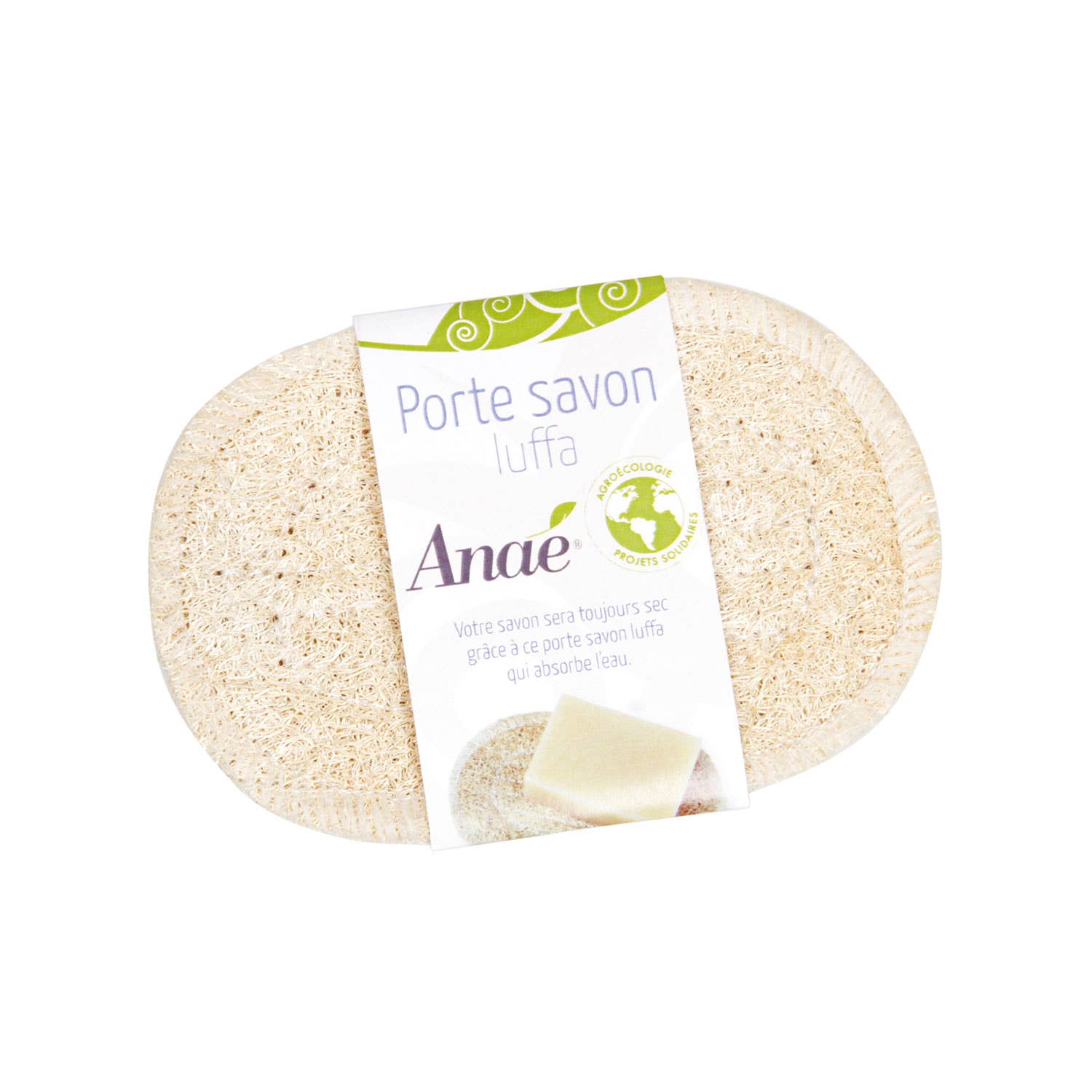 Porte-Savon En Luffa
