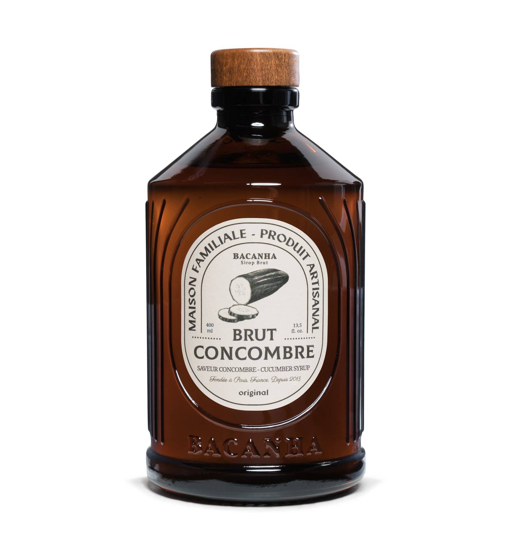 Sirop de Concombre Brut Biologique - 400 ml