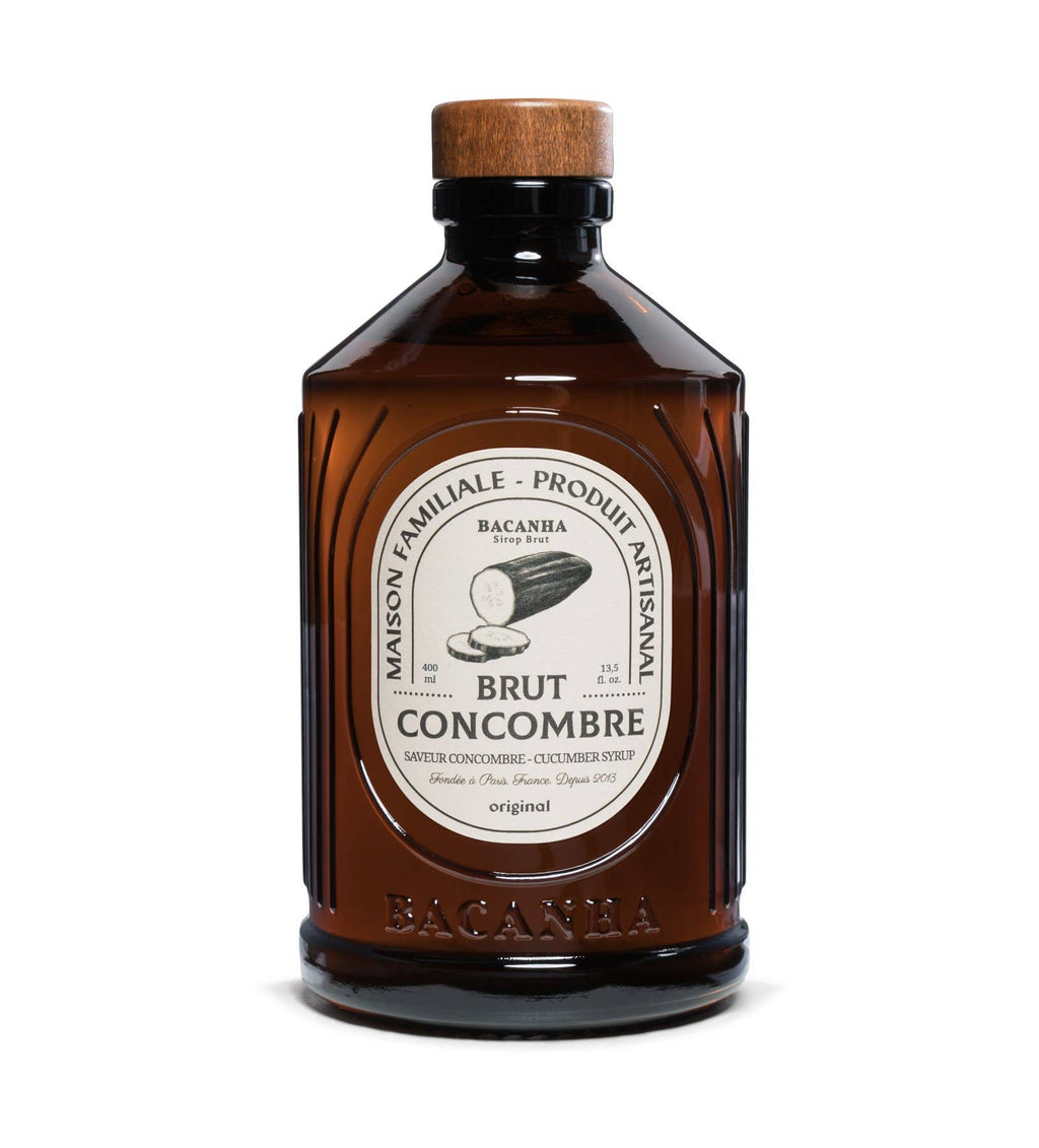 Sirop de Concombre Brut Biologique - 400 ml