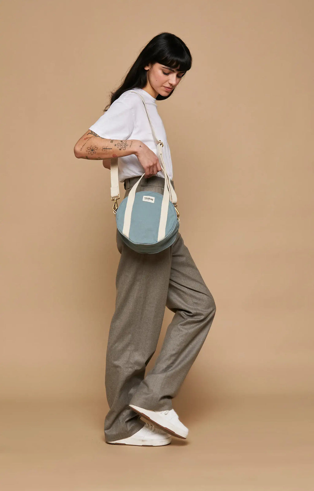 Sac à main rond Louis  JUTE