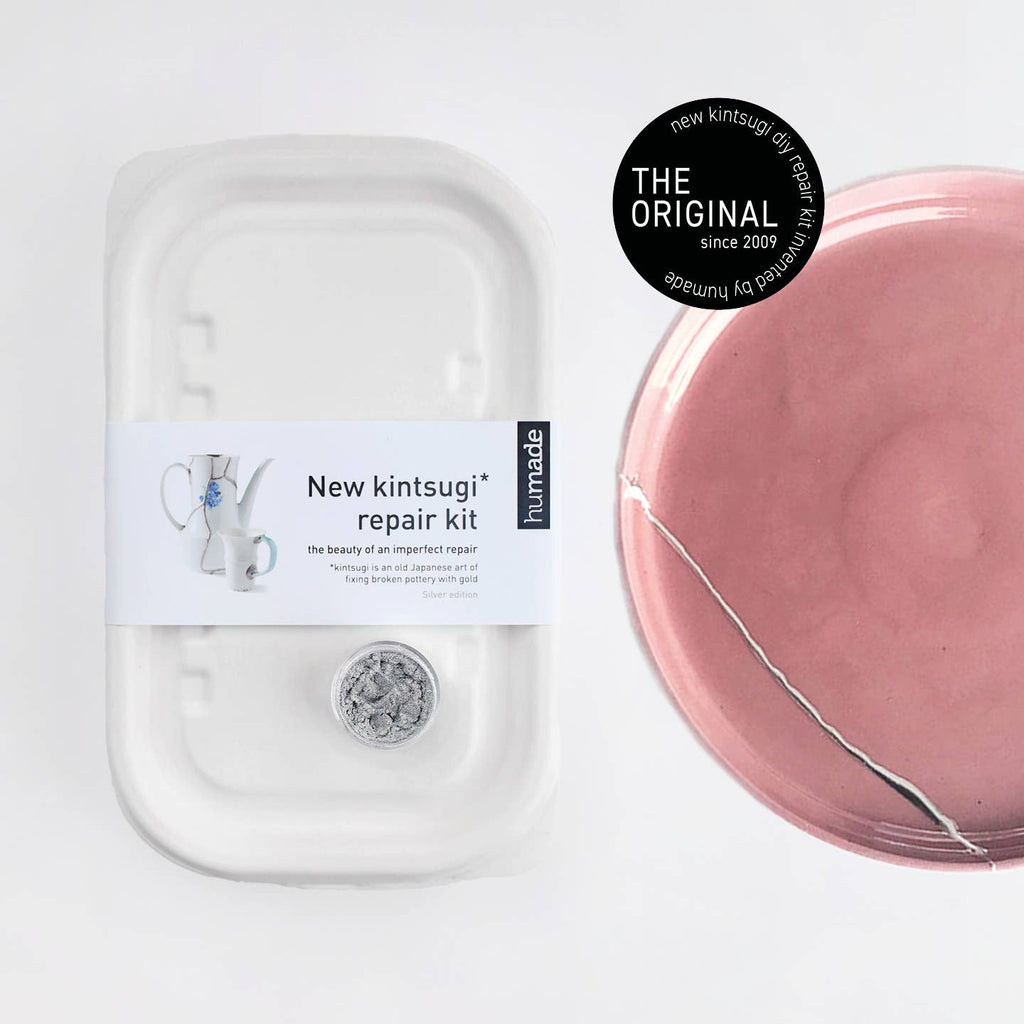 Kit Kintsugi, argenté | l'emballage de vente original depuis 2009