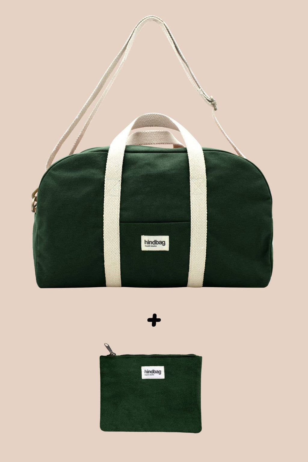 Sac à langer - Charlie et sa pochette Lou: Bleu électrique