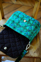 Sac matelassé Margault Bleu électrique