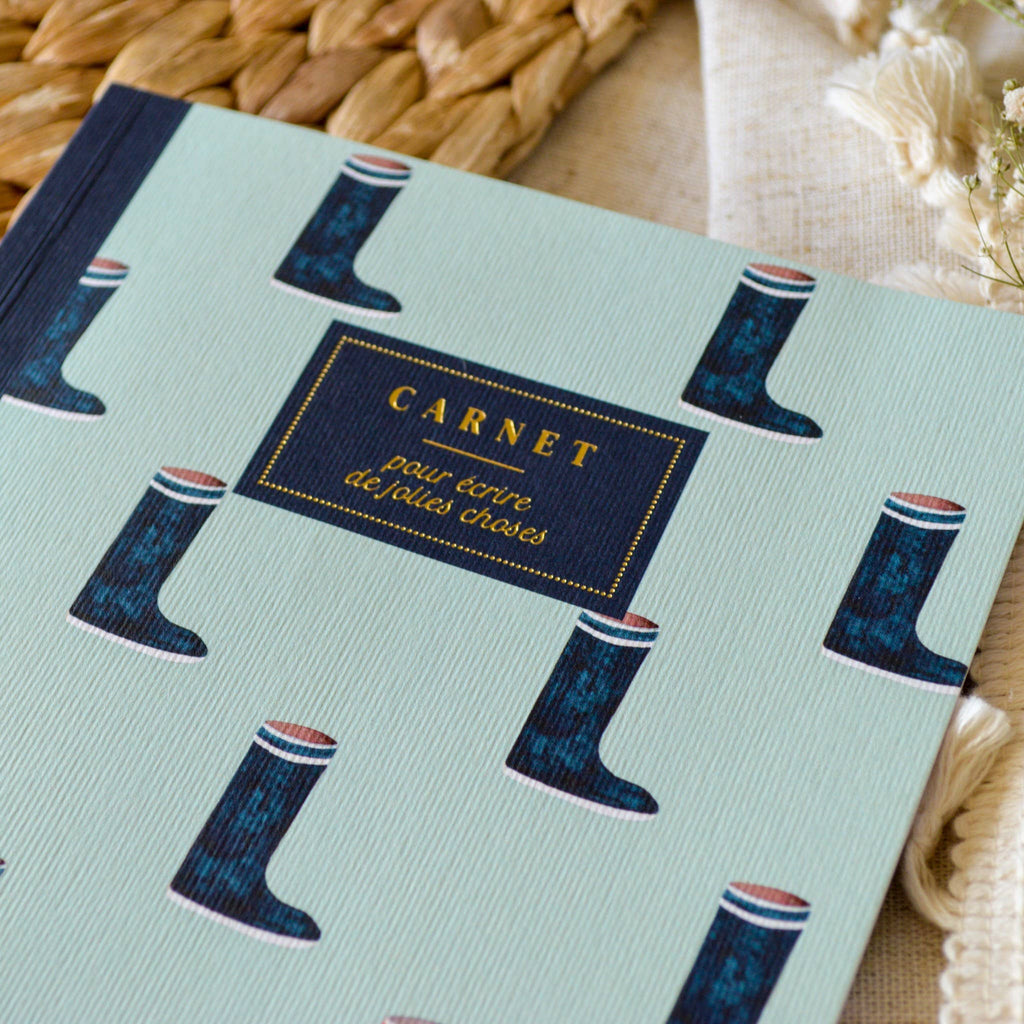 Papeterie Carnet A5 - Les Bottes